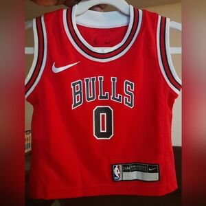 Nike Bulls Red Jersey